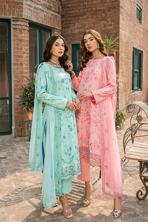 Luxury Lawn Collection ZL 04 FAROZI