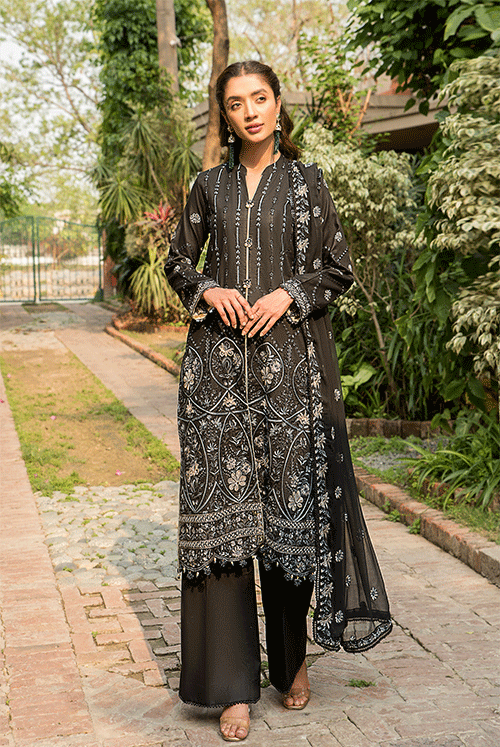 Luxury Lawn Collection ZL 03 BLACK