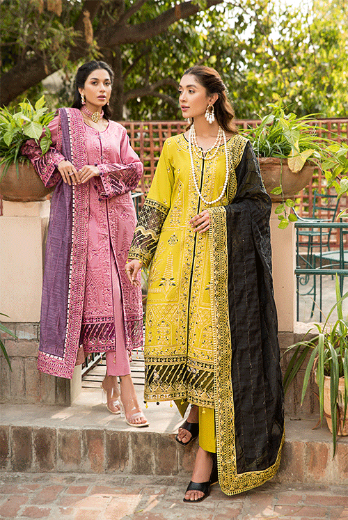 Luxury Lawn Collection ZL 06 TEA PINK
